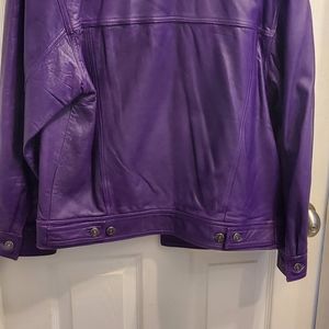 Vintage leather  jacket.